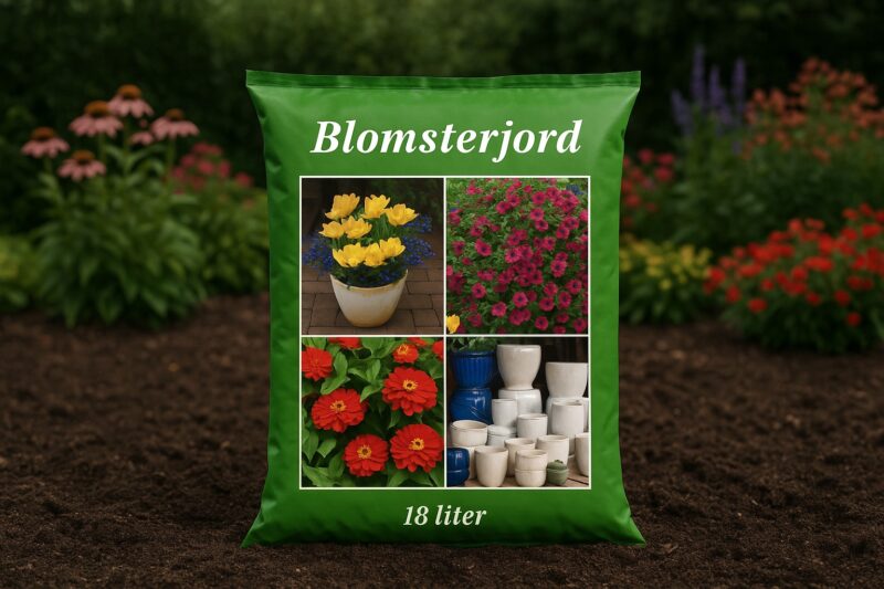 Blomsterjord 18 liter