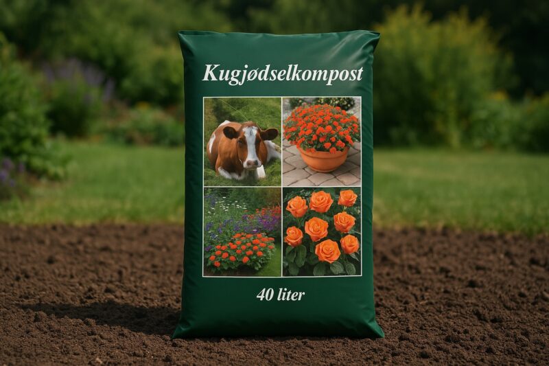 Kugjødselkompost 40 liter